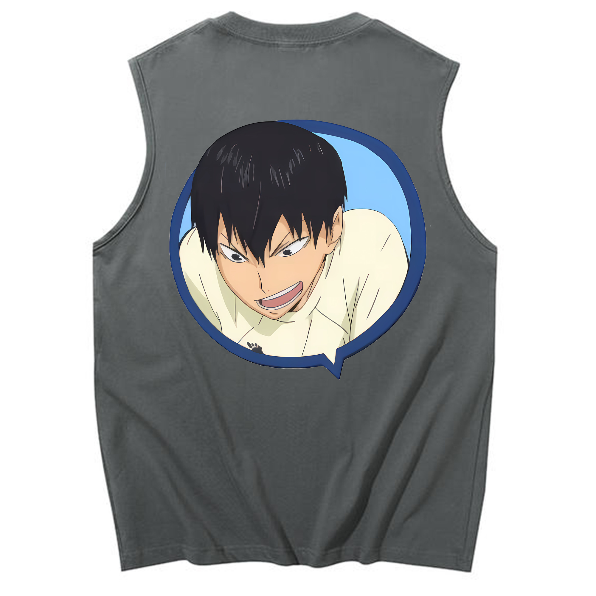 （画像用） ハイキュー!! Haikyu!! コットン100％タンクトップ（背面プリント）